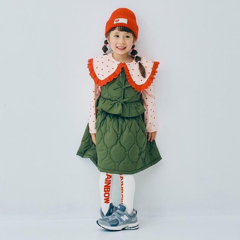 子供服 p.premier ピードットプルミエ レーストリム フリル衿 カット 衿付き Tシャツ キッズ ベビー 長袖 シンプル かわいい 2025秋冬 | p.premier | 15