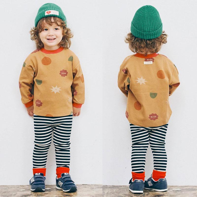子供服 p.premier ピードットプルミエ イロチ買いしたい リブ レギンス パンツ ベビー パンツ のびのび シンプル かわいい 2025秋冬 | p.premier | 08