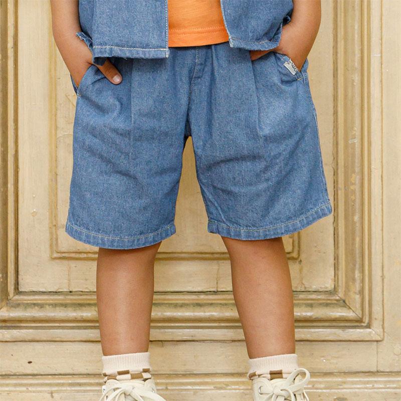 子供服 F.O.KIDS エフオーキッズ シェフ ショーツ パンツ 5分丈 キッズ