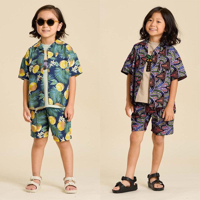 F.O.KIDS（エフオーキッズ） 子供服 ALOHA ショートパンツ 5分丈