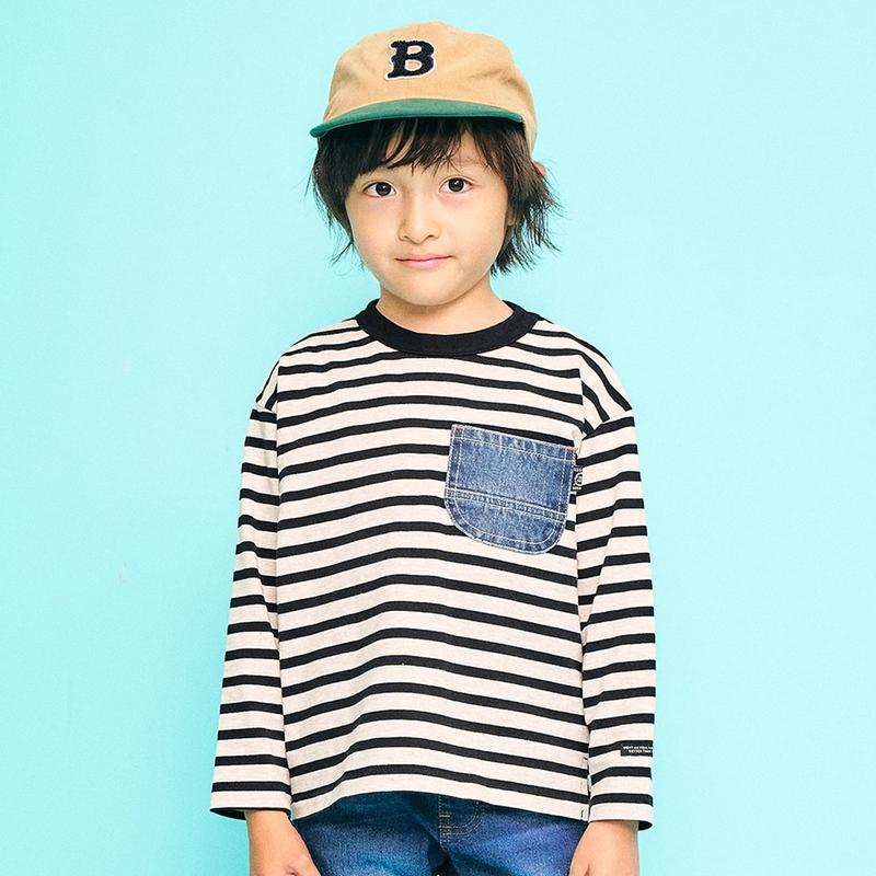 F.O.KIDS（エフオーキッズ） セール 子供服 デニムポケット 長袖T