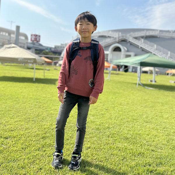 F.O.KIDS（エフオーキッズ） 子供服 すぽ軽 ダメージ スキニー デニム