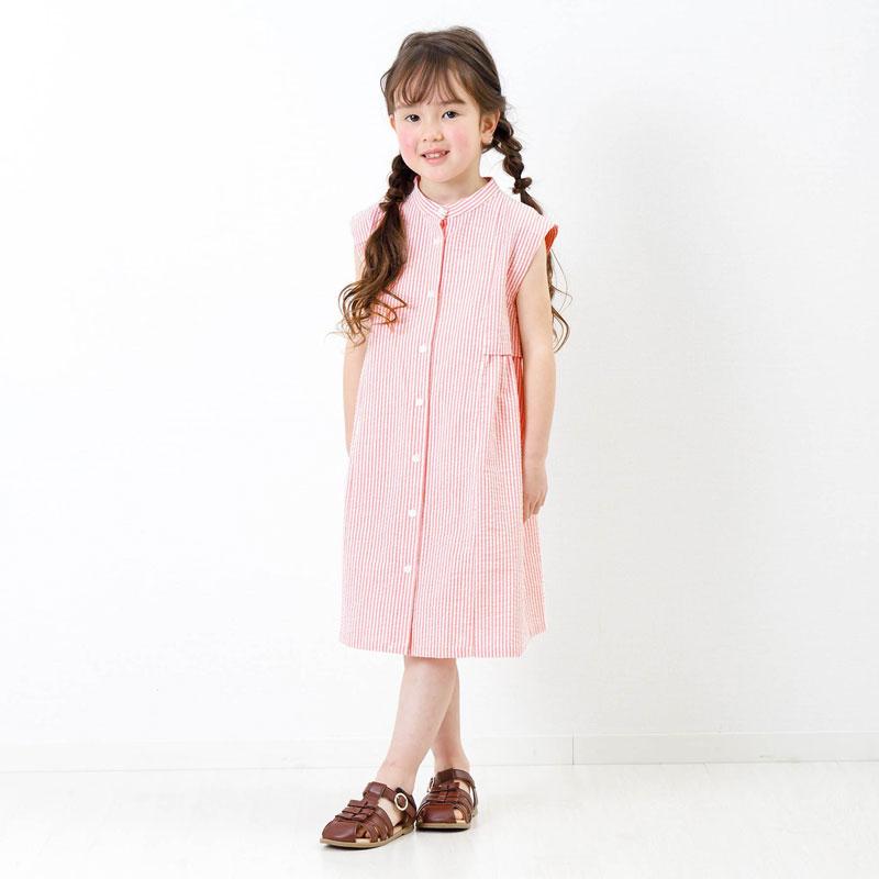 子供服 Seraph マルチway ストライプ シャツ ワンピース キッズ スカート 女の子 ジュニア トップス 2024夏｜mickykids｜15