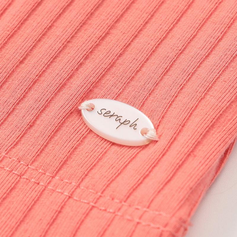 Seraph（セラフ） セール 子供服 2way 肩あき チュール 配色 トップス