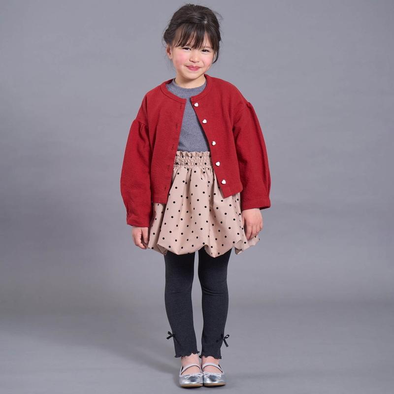 【新品】【初夏セール】 BABY トリコロールカラー カーディガン Seraph（セラフ） セール 子供服t Seraph ガーリー コクーンシルエット