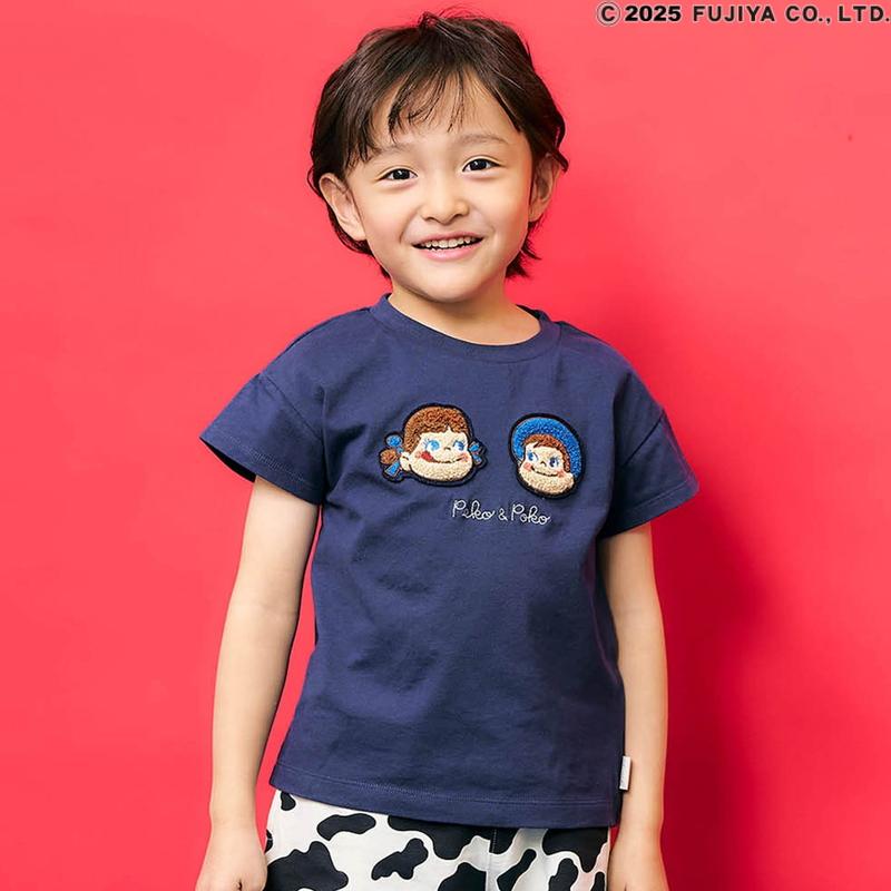 Seraph（セラフ） 子供服 Peko & Poko 4色2柄 Tシャツ キッズ 女の子