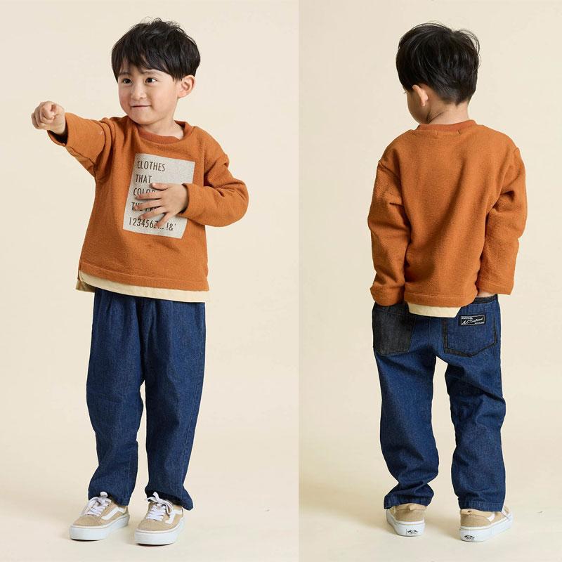 Seraph（セラフ） 子供服t Seraph オーバーサイドライン テーパード