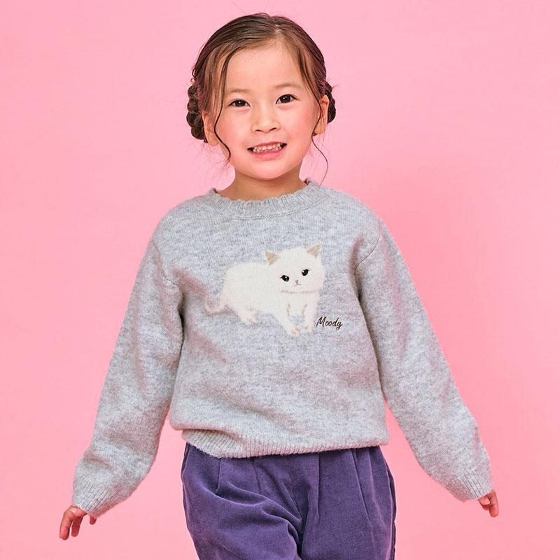 Seraph 子供服 tSeraph セラフ もちふわ モチーフ セーター Seraph 子供服 tSeraph セラフ もちふわ モチーフ セーター