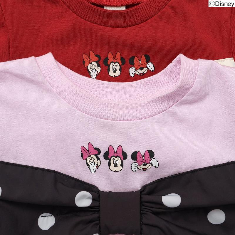 ヒスミニ　リボンミニーちゃん　くま　　レギンス　スウェットセット 子供服 apres les cours アプレレクール WEB限定 ディズニー