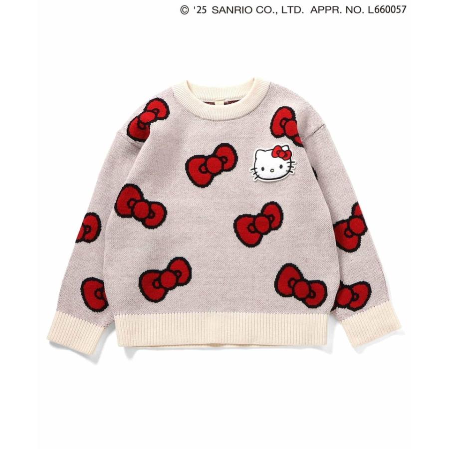 新品タグ付き♥キティーコラボニットアウターニット2点セット♥ apres les cours（アプレレクール） 子供服t apres les cours ハロー