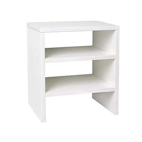 限定製作 本棚 棚 卓上 収納棚 本立て ブックスタンド ラック２段 収納ラック 机上台 モニター台 木製 マンガ デスク 収納 デスクトップ 台 テ 新品 Erwo Org Pk