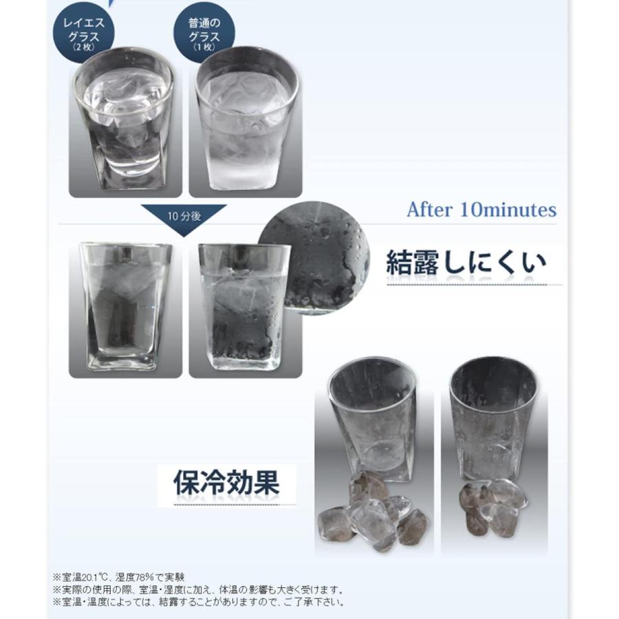 Rayes レイエス ダブルウォールグラス Rds 004 0ml 耐熱 保冷保温 結露しにくい 食洗機対応 電子レンジ対応 Rds クラシック