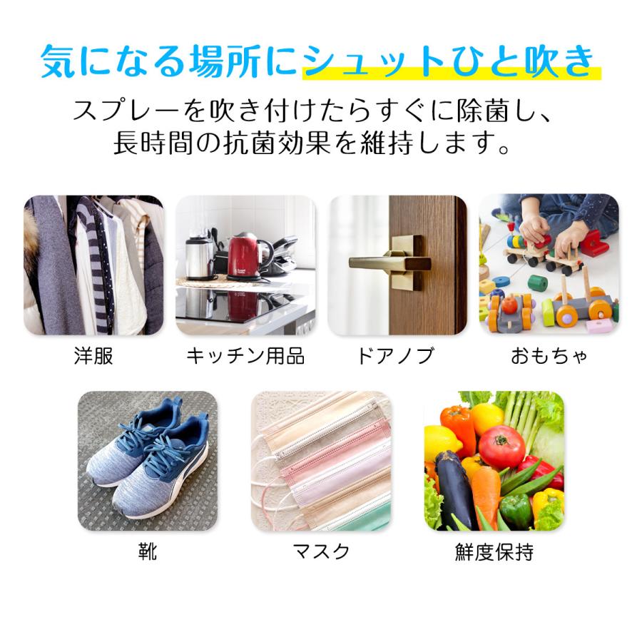 除菌スプレー　除菌水　清掃　消臭　汚れ落とし　静電気防止　アルカリイオン水　300mlの1本 |  | 05