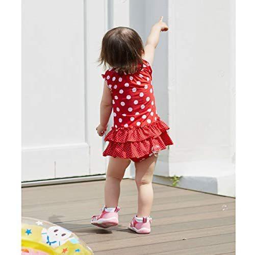 最先端 ミキハウス Mikihouse 水着 12 7103 842 女の子 70cm 140cm レッド 130 最安値に挑戦 Loopbiketours Com