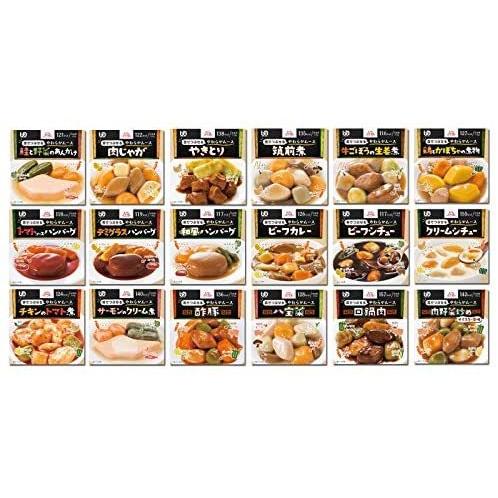 介護食 超人気の 常温保存 ムース食 エバースマイル 和食 洋食 お試しセット おかず メニュー18種 レトルト 中華