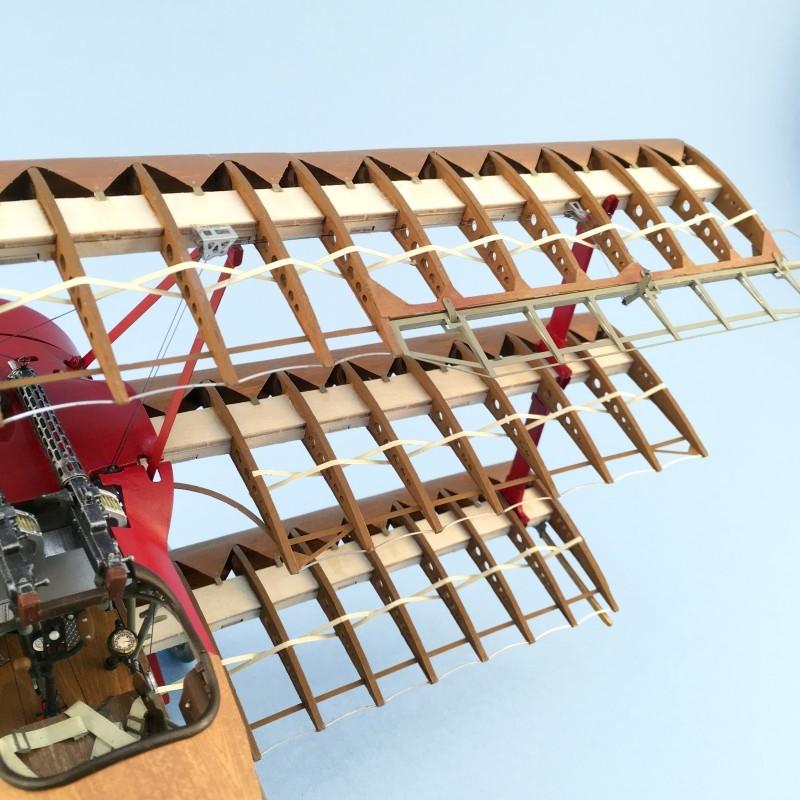 木製 飛行機模型キット フォッカー DR.1(アルテサニア) : 木製模型