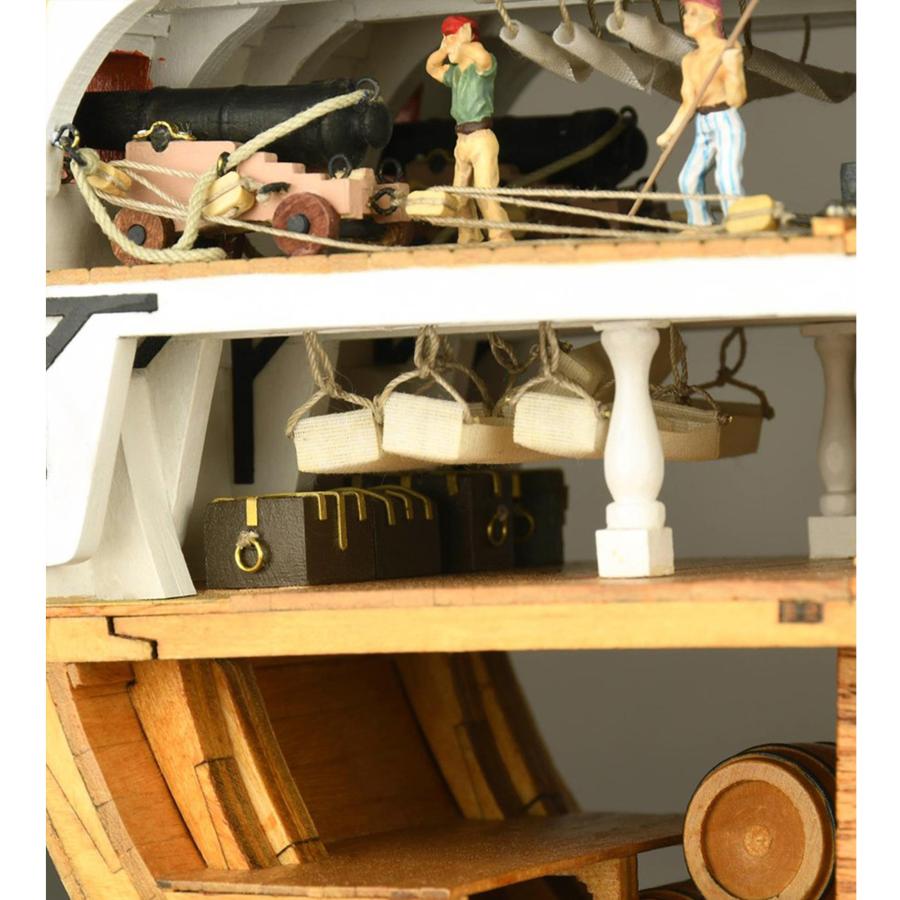 木製模型キット ビクトリークロスセクション : 木製模型キットの