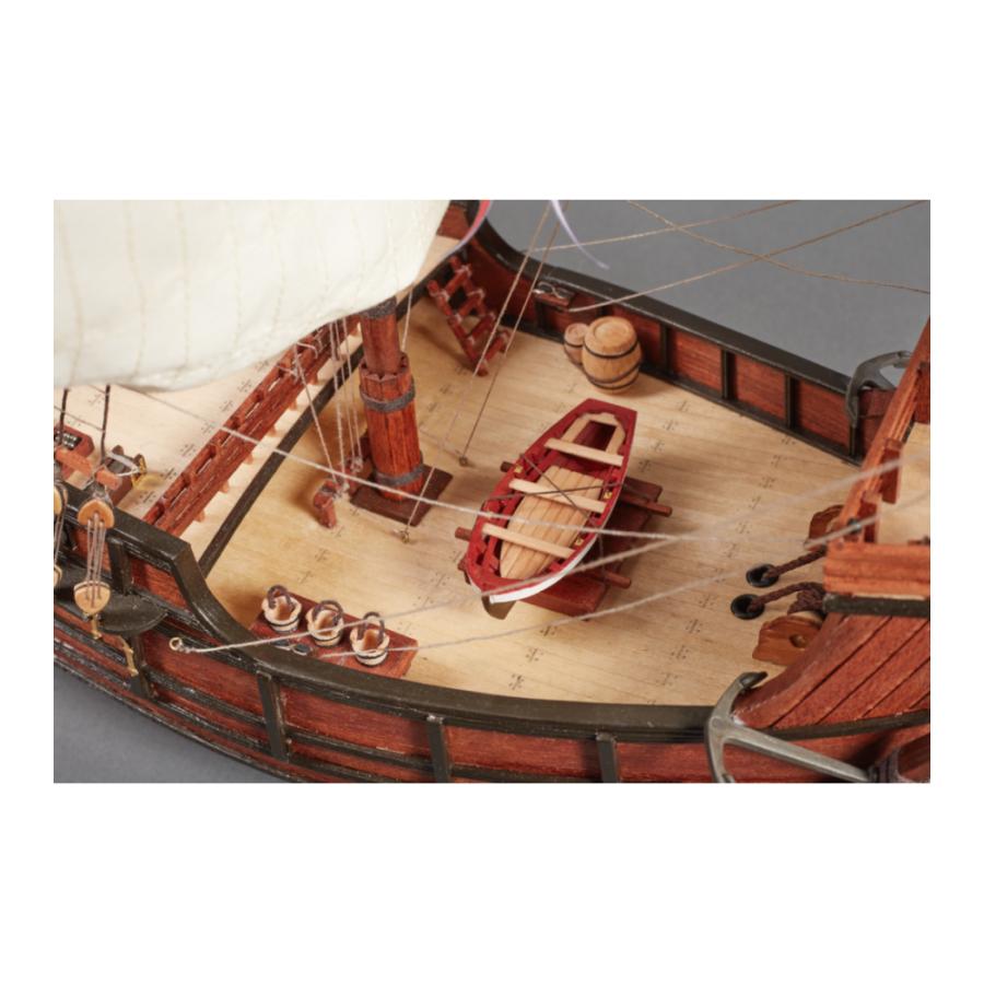 帆船模型キット サンタマリア : 木製模型キットのマイクロクラフト