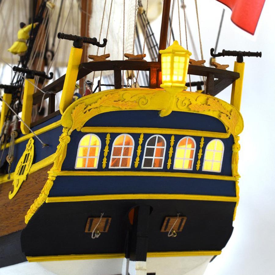 木製帆船模型キット HMSエンデバー : 木製模型キットのマイクロ