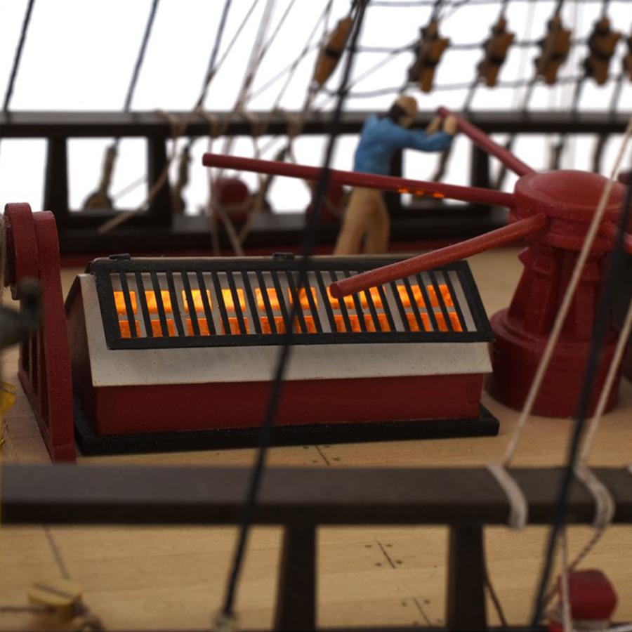 木製帆船模型キット　HMSエンデバー｜microcraft｜05