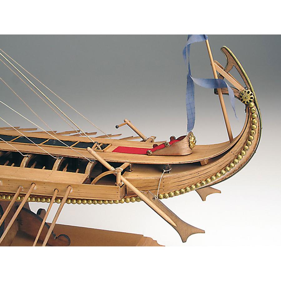 帆船模型キット ギリシャ・バイレム : 木製模型キットのマイクロ