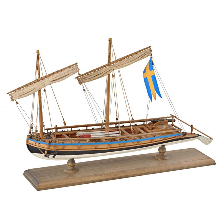 帆船模型キット スウェーデンの砲艦 | 