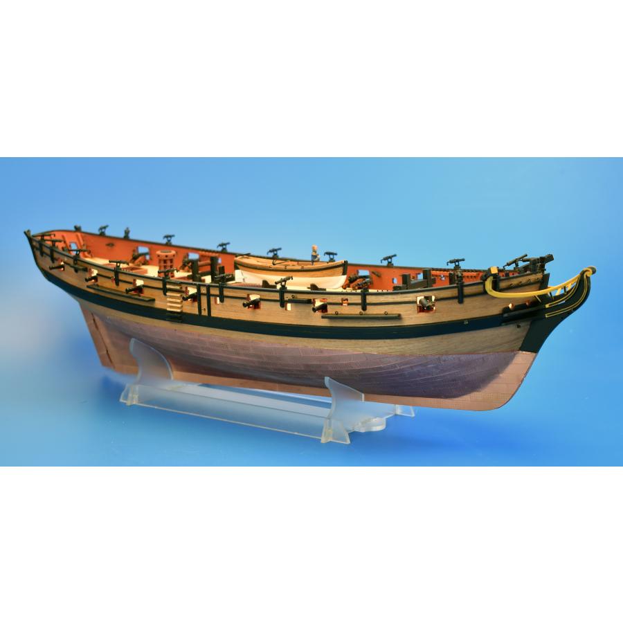 帆船模型キット HMSスピーディー 2023改訂版（日本語版） : 木製模型