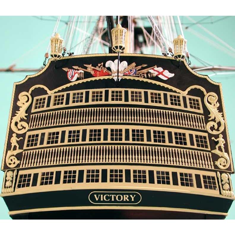 帆船模型キット ビクトリー : 木製模型キットのマイクロクラフト