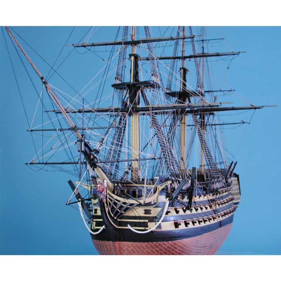 帆船模型キット ビクトリー : 木製模型キットのマイクロクラフト