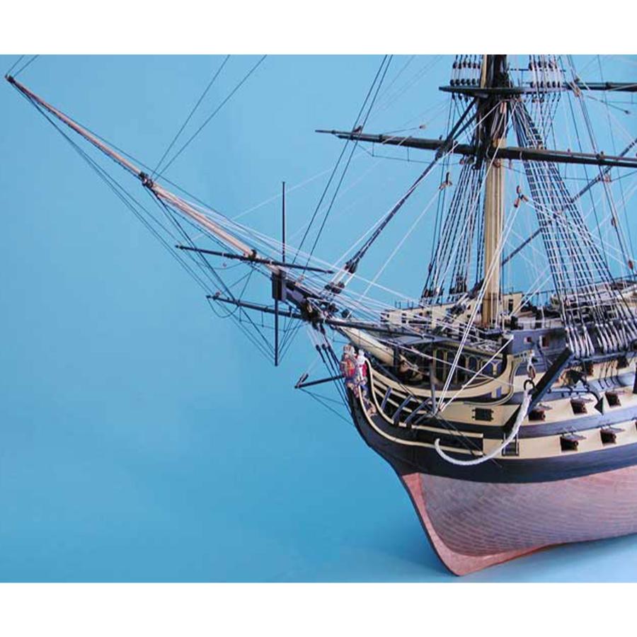 帆船模型キット ビクトリー : 木製模型キットのマイクロクラフト