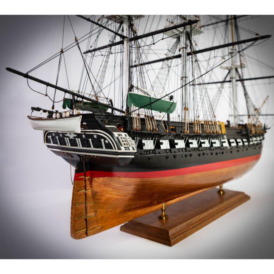 帆船模型キット コンスティテューション : 木製模型キットのマイクロ