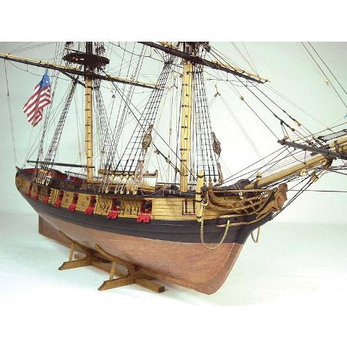帆船模型キット シレン(US ブリッグ : 木製模型キットの 帆船模型キット シレン(US ブリッグ : 木製模型キットの