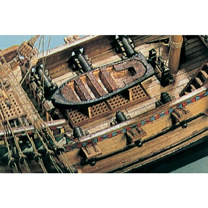 【未使用】GOLDEN HIND 模型キット 帆船模型キット ゴールデンハインド : 木製模型キットのマイクロ