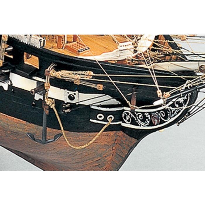 小型漆製帆船模型 小型漆製帆船模型