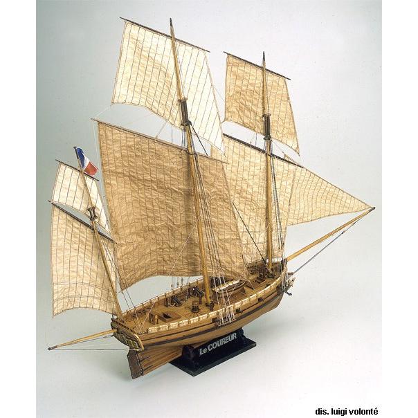 帆船模型キット レクロール :MV38:木製模型キットのマイクロクラフト - 通販 - Yahoo!ショッピング