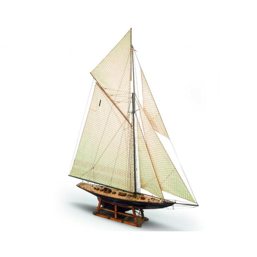 帆船模型キット ブリタニア 1/64 : 木製模型キットのマイクロクラフト