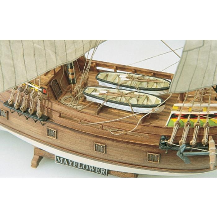 帆船模型キット メイフラワー 1/70 : 木製模型キットのマイクロ