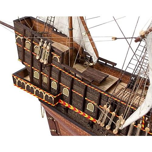 帆船模型キット ゴールデンハインド :OC12003:木製模型キットの ...