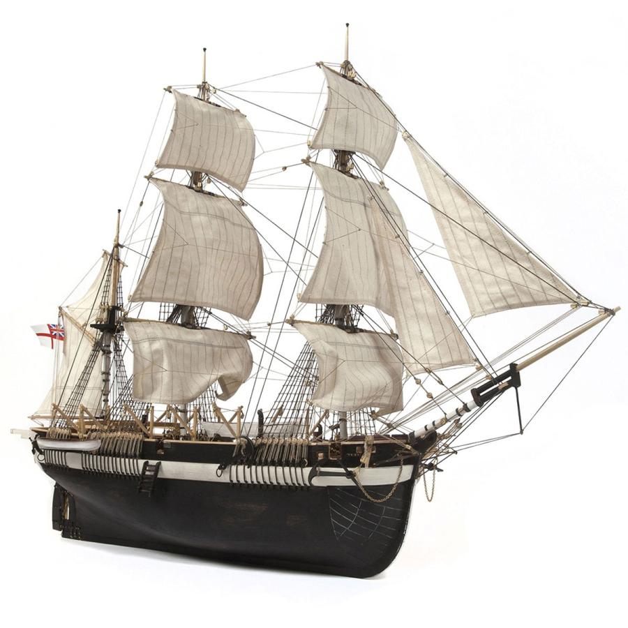 帆船模型キット H.M.S. テラー : 木製模型キットのマイクロ 帆船模型キット H.M.S. テラー : 木製模型キットのマイクロ
