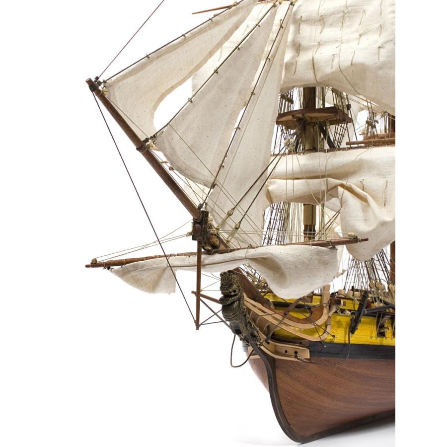 帆船模型キット メルセデス : 木製模型キットのマイクロクラフト