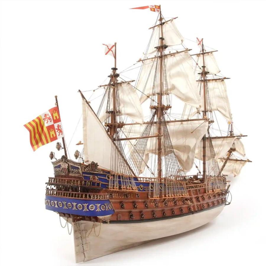 帆船模型キット サンフェリペ : 木製模型キットのマイクロクラフト