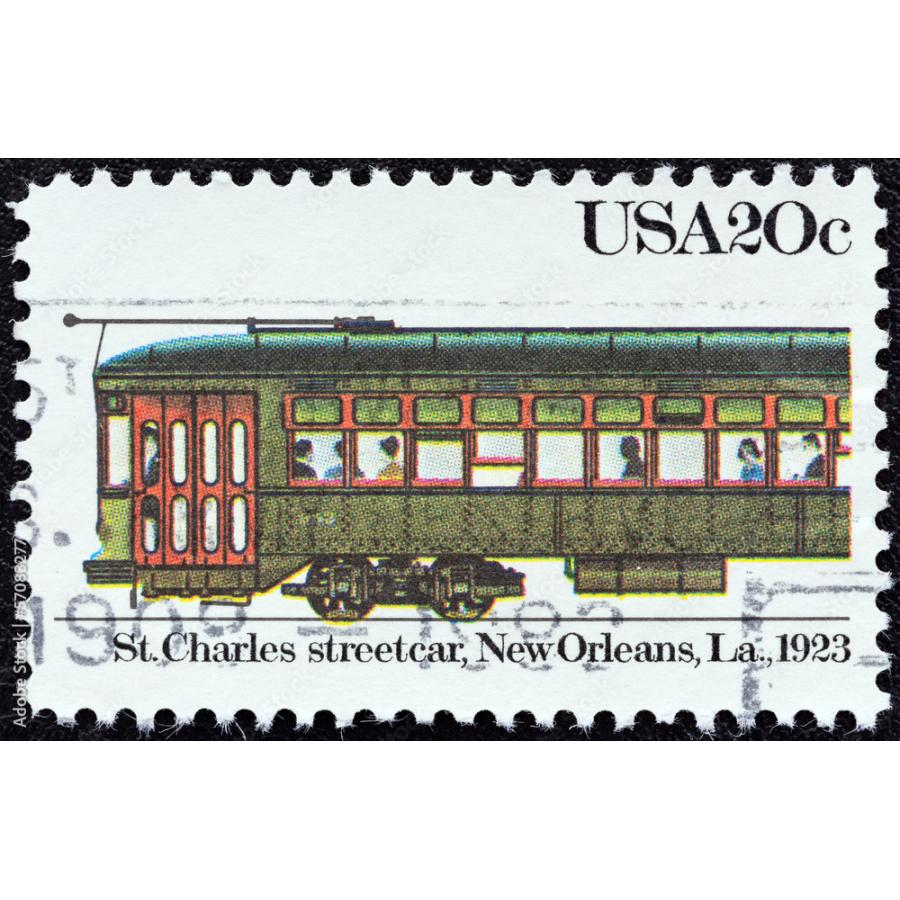 木製模型キット 世界最古の路面電車ニューオーリンズ : 木製模型キット