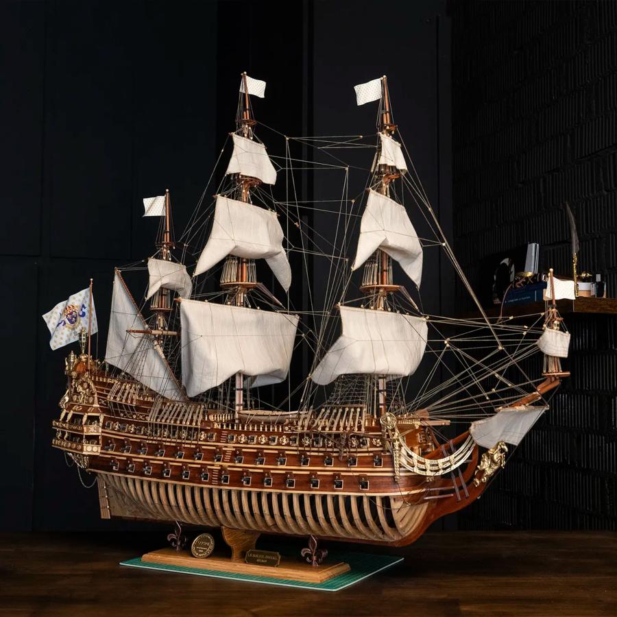 帆船模型キット ソレイユ・ロイヤル(構造模型) |  | 11