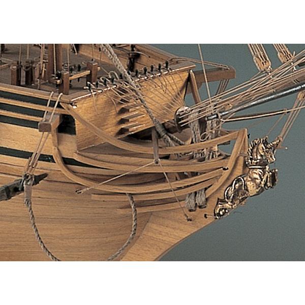 帆船模型キット ユニコーン : 木製模型キットのマイクロクラフト