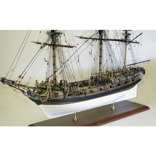 帆船模型キット H.M.S.フライ : 木製模型キットのマイクロ 帆船模型キット H.M.S.フライ : 木製模型キットのマイクロ