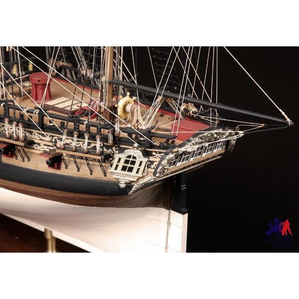 帆船模型キット H.M.S.フライ : 木製模型キットのマイクロ 帆船模型キット H.M.S.フライ : 木製模型キットのマイクロ