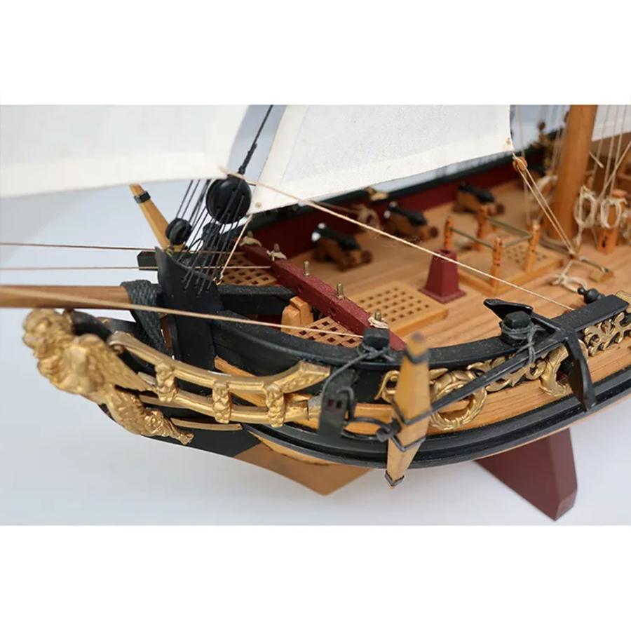帆船模型キット チャールズヨット　1/64_9