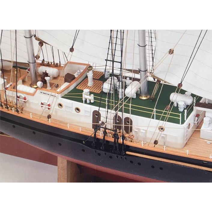 帆船模型キット サーウィストンチャーチル　1/75 |  | 02