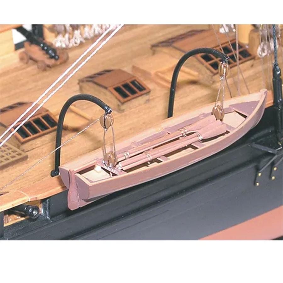 帆船模型キット 咸臨丸(帆付）1/75 : 木製模型キットのマイクロ