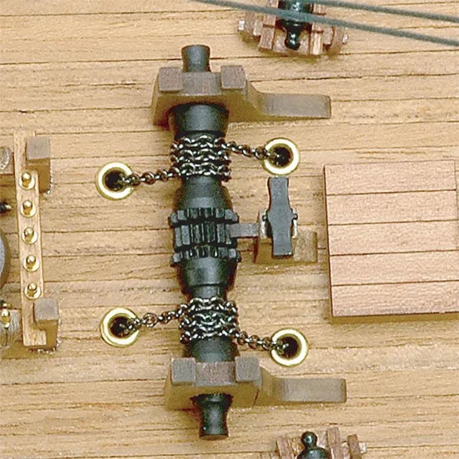 帆船模型キット 咸臨丸(帆無）1/75 : 木製模型キットのマイクロ